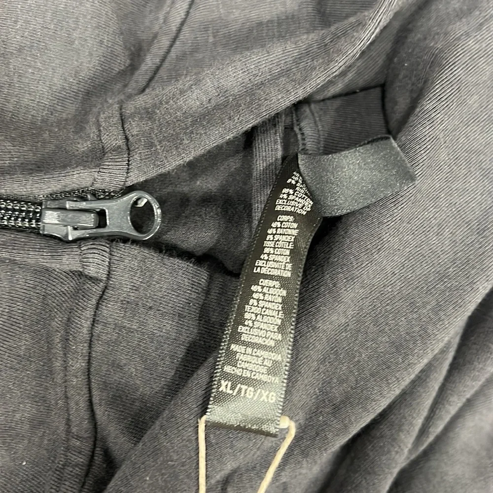 SKIMS loung jersey ZIP UP HOODIE ash - Picture 7 of 8